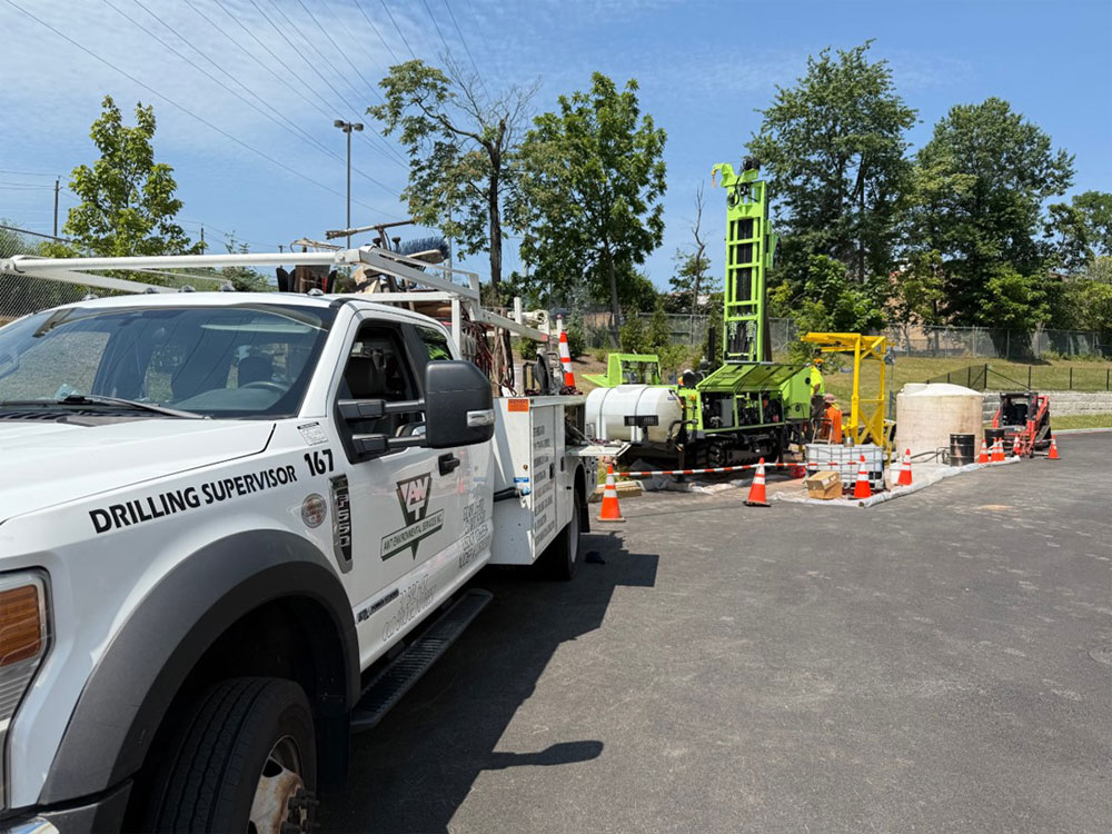 AWT drilling supervisor truck